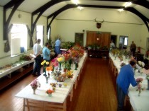 Flower Show in the large Hall